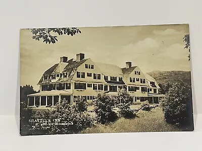 Shattuck Inn. Mt. Monadnock. Real Photo Postcard. • $12.50