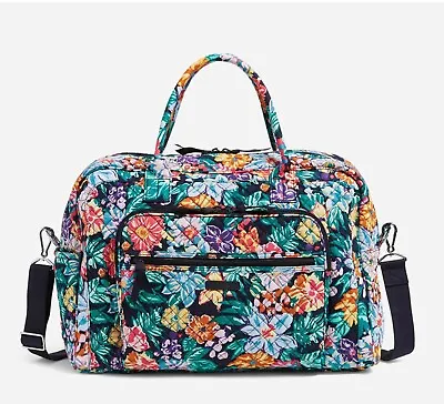 🌼Vera Bradley Weekender Travel Bag Suitcase Luggage Floral Spring Break NWT • $54.99