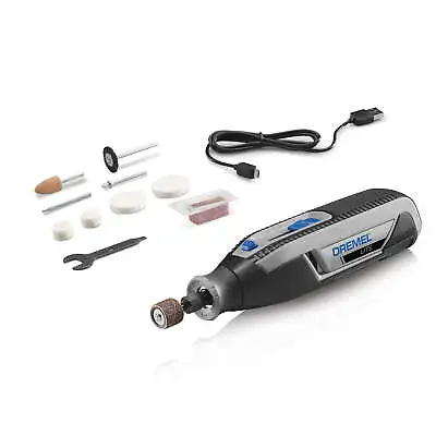 $53.99 • Buy Dremel 7760-N/10W 4V Lite 10 Accessories USB Charged Kit Light-Duty DIY Crafting