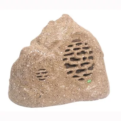 OUTDOOR GARDEN 50w ROCK SPEAKER - SANDSTONE EFFECT - LARGE For HOME Or BUSINESS • £69.95