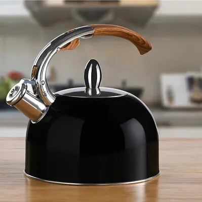 2.5L Whistling Kettle Stove Top Stovetop Tea Coffee Water Kettle Jug Whistle • $49.90