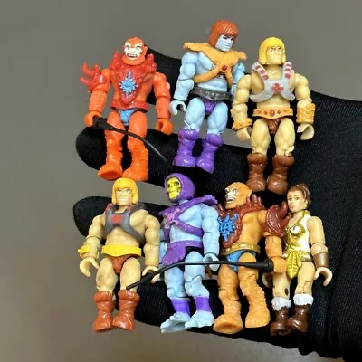 7pcs Mega Construx Masters Of The Universe Skeletor Faker He-Man Figures Toys  • £11.39