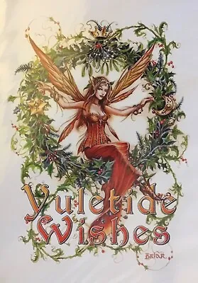 Briar ‘Mistletoe Fairy’ Pagan Wicca Alternative Yuletide Wishes Christmas • £2.90