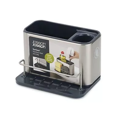 $52.30 • Buy JOSEPH JOSEPH Surface Sink Tidy Area Organiser Stainless Steel Caddy