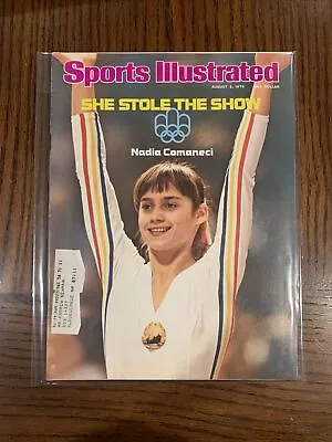 Sports Illustrated August 2 1976 She Stole The Show Nadia Comaneci!!!!! • $19.99