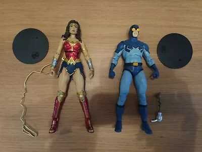 DC Multiverse Wonder Woman 84 Blue Beetle 7 Inch Figures • $30