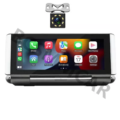 6.86in Touch Screen Car Stereo CarPlay Android Portable Radio Video Bluetooth • $75.50