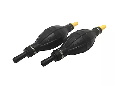 Pactrade Marine 2PCS Black Rubber Jumbo 3/8  Primer Bulb Hose For Outboard Fuel • $15.99