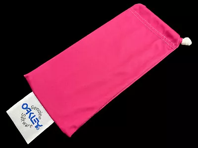 Classic Pink Oakley Frogskins Sunglasses Microfiber Bag Soft Cloth Cleaning Case • $9.99