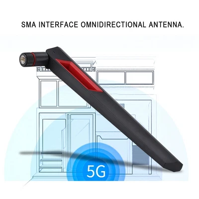 £7.47 • Buy WiFi Router SMA Male 8DBi Wireless Network Card External Router Antenna For NIU