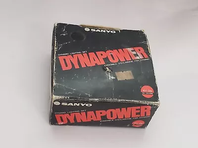 Vintage Sanyo Dynapower Bicycle Headlight Head Tail Light Set NH-050SBE 6V-3W • $59.99