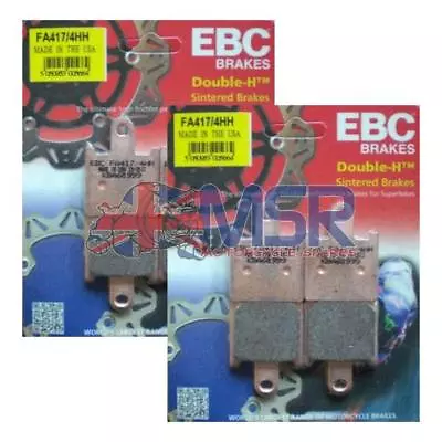 Kawasaki ZZR1400 EBC FA417/4HH Sintered Front Brake Pads 2006-2019 • £80.99