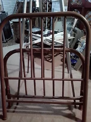 Old Iron Full Size Bed Frame • $60