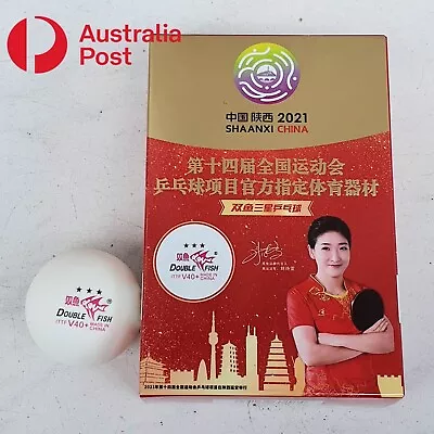 Limited Table Tennis National Game Double Fish Balls  ITTF Approved DURABLE • $35