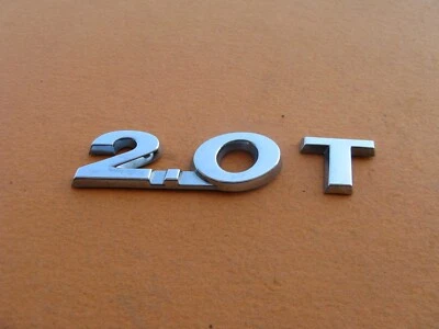 $19 • Buy 09 10 11 12 13 14 15 16 17 Vw Cc 2.0 T Rear Chrome Emblem Logo Badge Sign A35800
