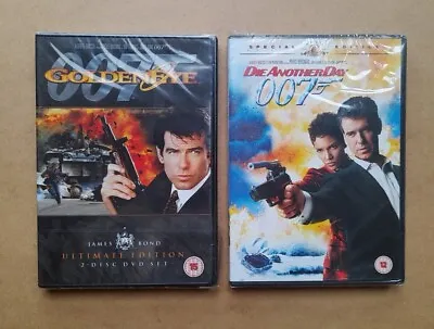 Goldeneye / Die Another Day - 007 James Bond - Pierce Brosnan - New & Sealed DVD • £7.99