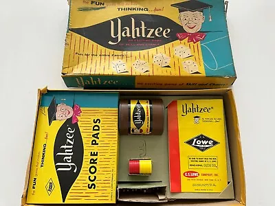 Vintage Yahtzee Game 1956Completeoriginal Pieces Intact • $11.25