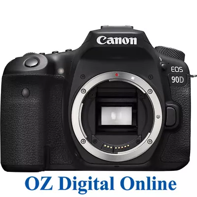 New Canon EOS 90D Body (kit Box) Camera 1 Year Au Warranty • $1499