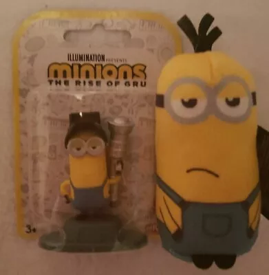 X2) KEVIN Rise Of Gru Just Play 1st Series +Micro Collection Figure 2021 Minions • $12.35