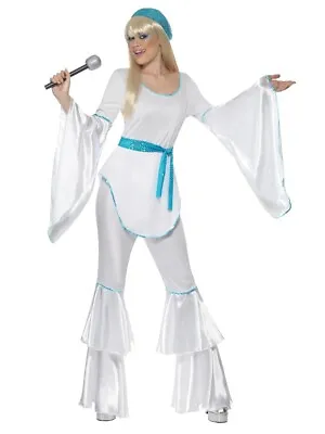 Smiffy's Super Trooper Women's 1970s Pop Star Fancy Dress Costume Large 16-18  • £34.95