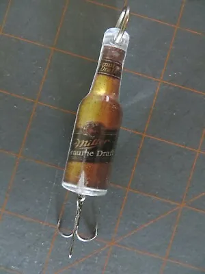 Custom Miller Genuine Draft Beer Bottle Fishing Lure - 2 1/2 Inch • $7.25