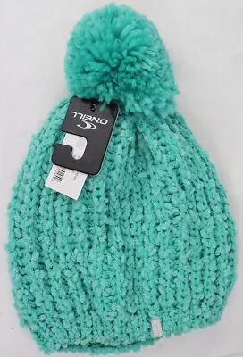 New O'Neill Womens Bundle Up Pom Beanie Spearmint • $14.59