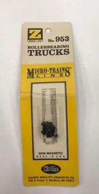 $5.94 • Buy Micro-Trains 00402030 Z Scale Rollerbearing Trucks