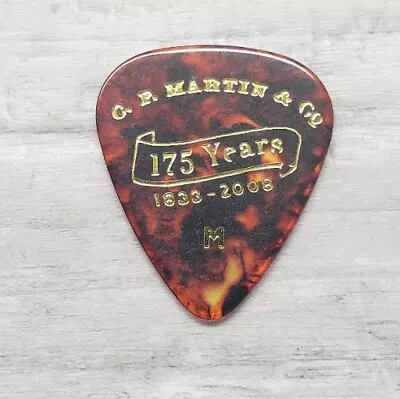 2008 C.F. Martin Guitars 175th Anniversary Guitar Pick Faux Shell RARE NOS • $47.99