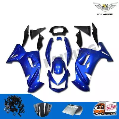 Fit For Kawasaki Ninja 650R 2006 2007 2008 Fairing Set Kit Blue Plastics C001 • $429.99