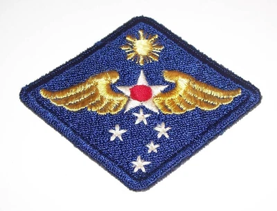 Original Cut-edge Ww2 Aaf Far East Air Forces Light Blue Patch Variation • £11.82