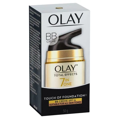 $20.99 • Buy Olay Total Effects 7 In One Touch Of Foundation Face Cream BB Crme SPF 15 50g