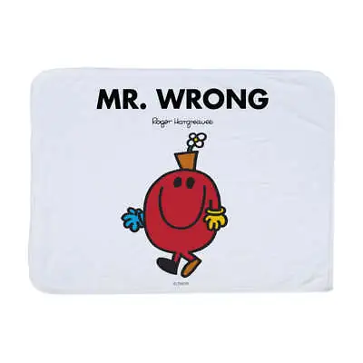 Mr. Wrong Blanket Mr Men Home Cosy Soft Throw • £20