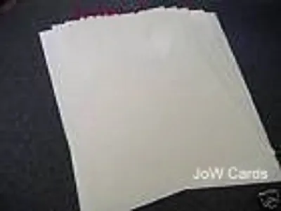 Ivory Paper Inserts For Card Blanks - Lots Of Sizes Available - 120 Gsm • £2.50