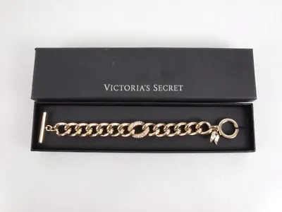 Victoria's Secret Bracelet Gold Tone Angel Wings Charm • $16.99