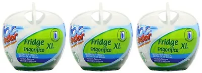 £11.21 • Buy 3x Croc Odor Fridge XL Smell Neutraliser Deodoriser Food Safe Freshener Natural
