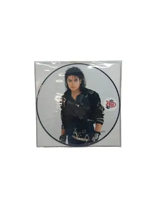 Michael Jackson LP Record Picture Disc Vinyl BAD Album 1987 Epic - Picture Disk • $29.88