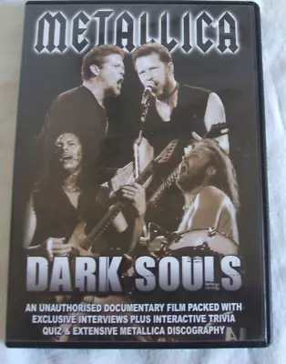  Metallica - Dark Souls - Documentary DVD In Very Good Condition FAST & FREE • £2.97