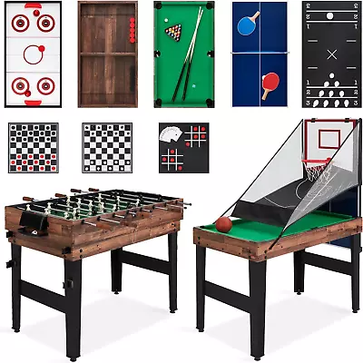 Best Choice Products 13-In-1 Combo Game Table Set For Home Game Room Friends & • $182.96