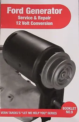 Early Ford Generator Service Repair 12v Book Flathead V8 Vintage Rat Rod T M Mod • $20.75