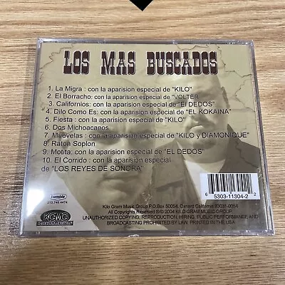 Los Mas Buscados By Michoacanos (CD 2014) • $15