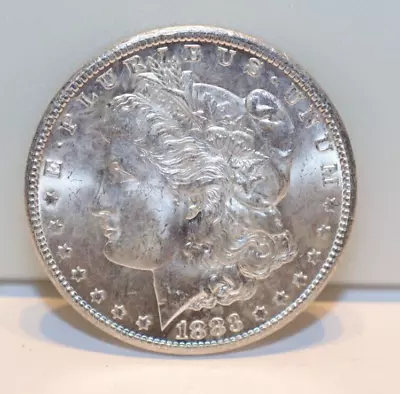 1883 CC US Morgan Silver Dollar $1 Unc!! • $0.99