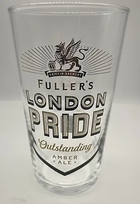 2 X Very Rare Fuller's London Pride Ale Beer Bitter Pint Glases NEW CE • £11.99