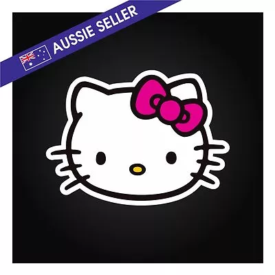 Hello Kitty Sticker Decal To Suit Car Boat Truck Wall Glass Toolbox Anime Japan • $4.99