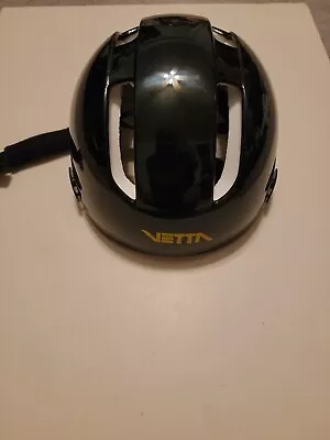 New Vintage VETTA Corsa Bike Helmet Black Made In Italy Meets Z90-4 Show Only • $24.99