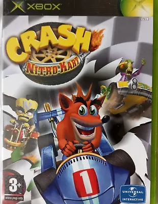 Crash Nitro Kart - Microsoft Xbox 2003 - PAL - Fast Dispatch • £7.99