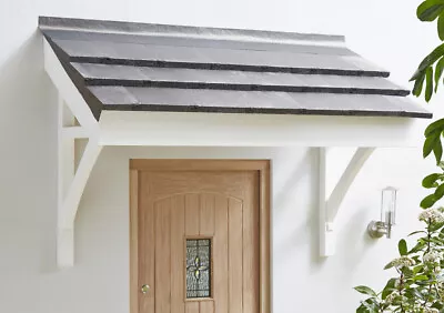 £224.90 • Buy Flat Roof Porch Canopy Finest Quality Timber | Gallows | Finial