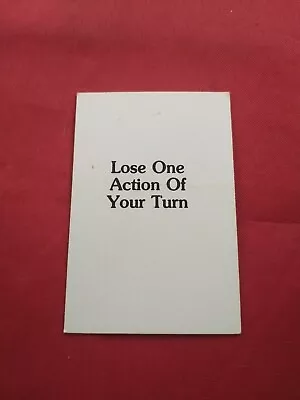 Mystery Mansion Board Game 1984 REPLACEMENT LOSE ACTION OF TURN SEARCH CARD *73e • $7