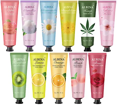 ALBINA Hand Cream Cracked Dry Skin Anti Aging Moisturiser Free Post 30g • £19.99