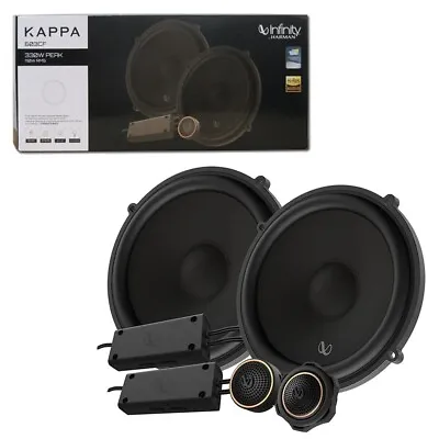 Infinity Kappa 603cf 6.5  6-1/2 Inch 2 Way Car Audio Component Speakers System • $214.95