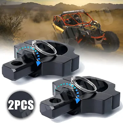 Rear LED Flag Whip Antenna Reverse Light Mount Brackets For Can-Am Maverick X3 • $28.49